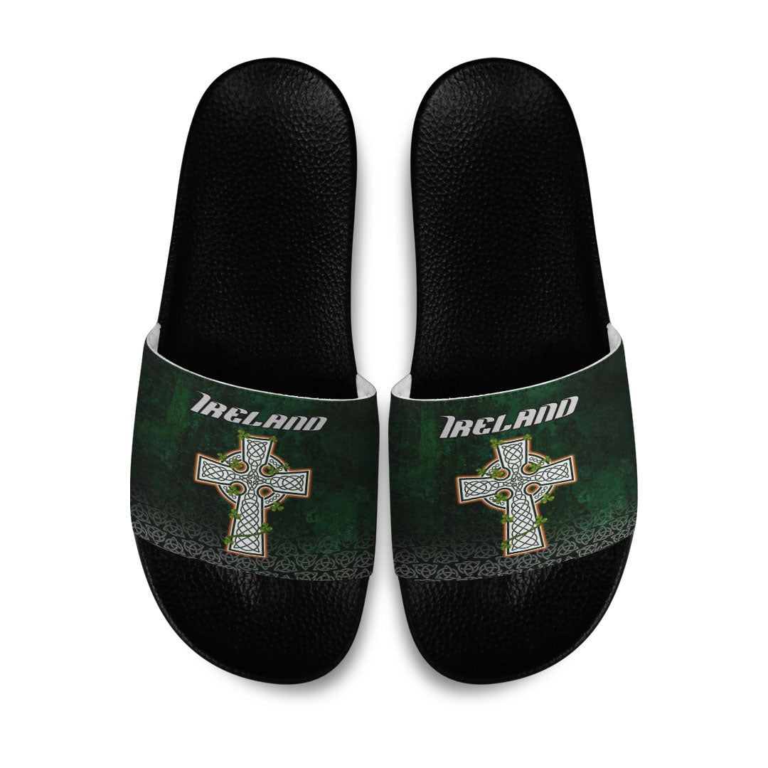 Slide Sandals Ireland Celtic Cross Irish Slide Sandals