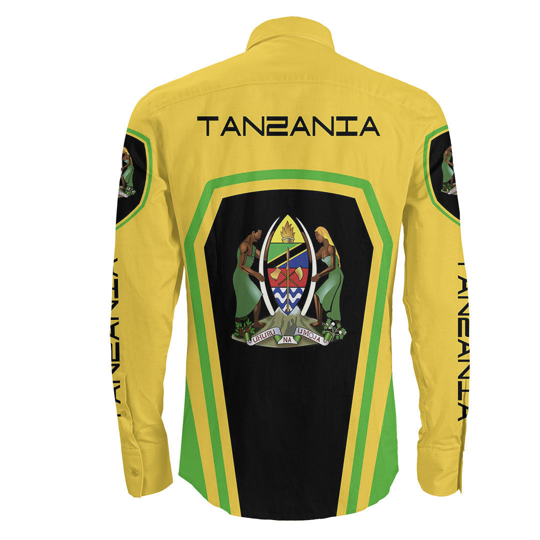 Clothing Tanzania Formula One Long Sleeve Button Shirt