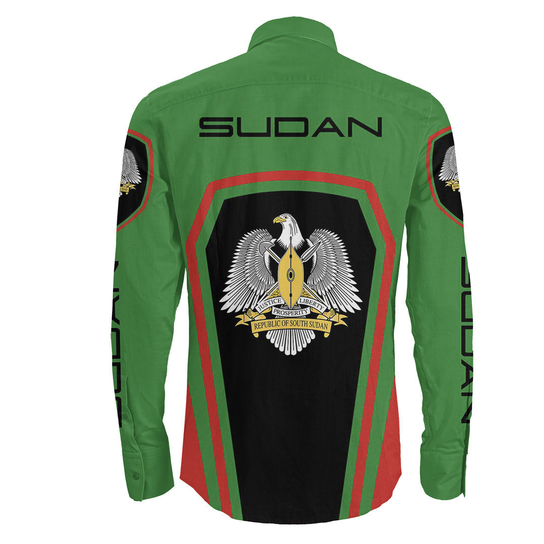 Clothing Sudan Formula One Long Sleeve Button Shirt