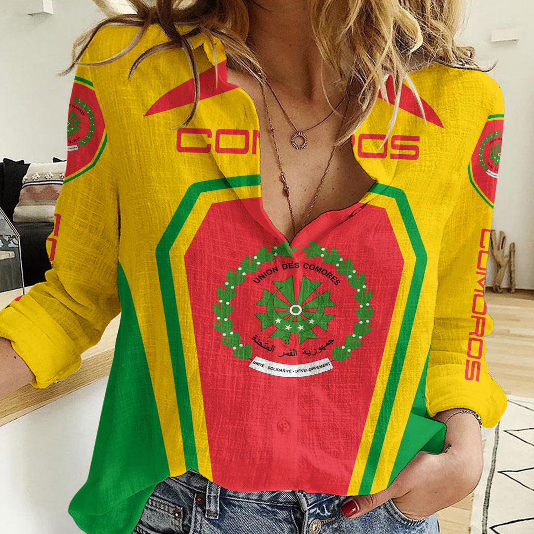 Clothing Comoros Formula One Women's Casual Shirt