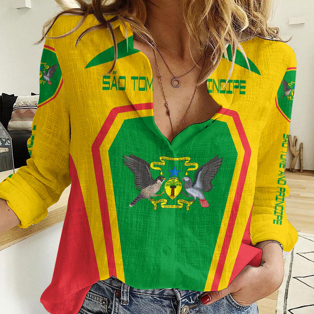 Clothing São Tomé And Príncipe Formula One Women's Casual Shirt
