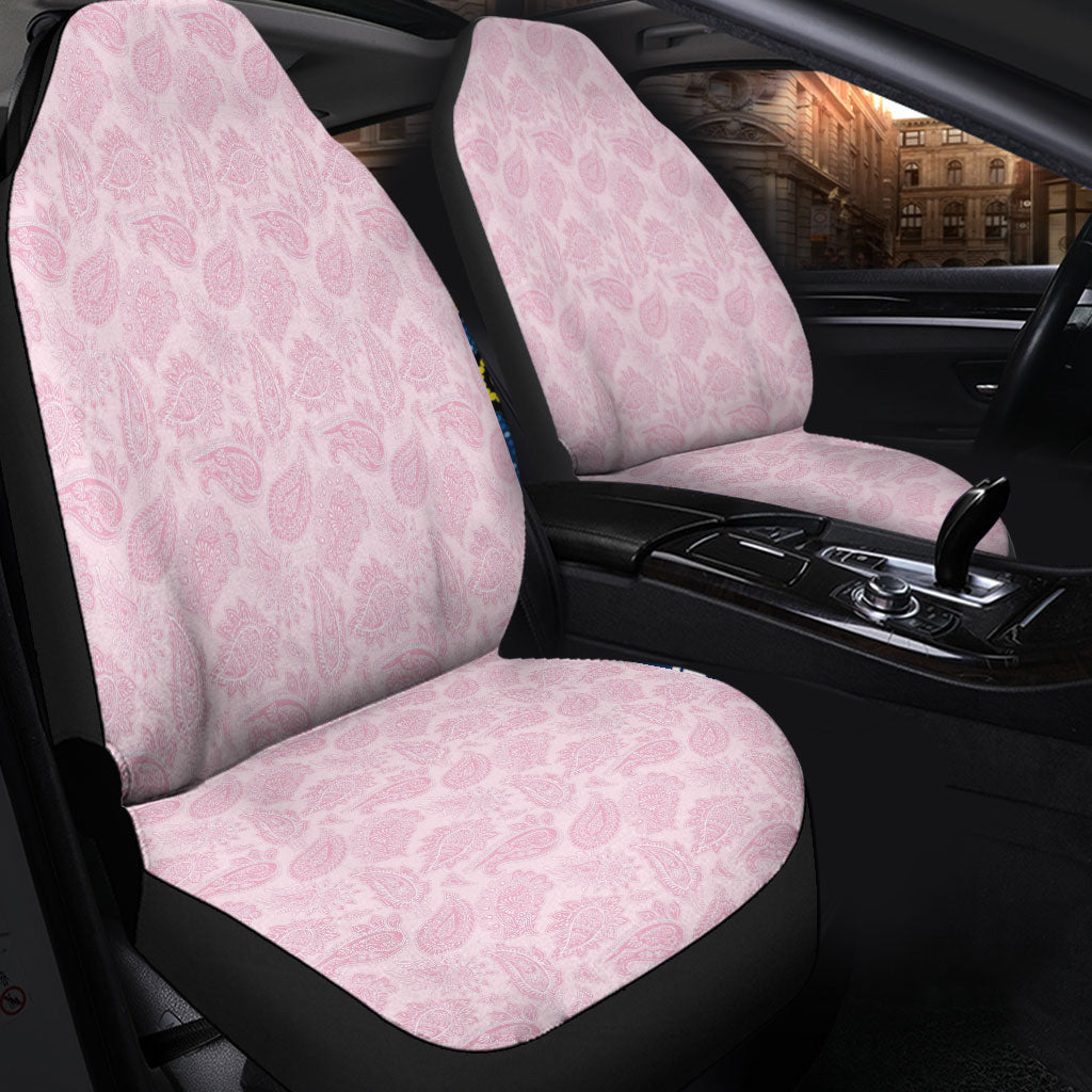 Car Seat Cover Paisley Bandana Pattern Seamless Car Seat Cover