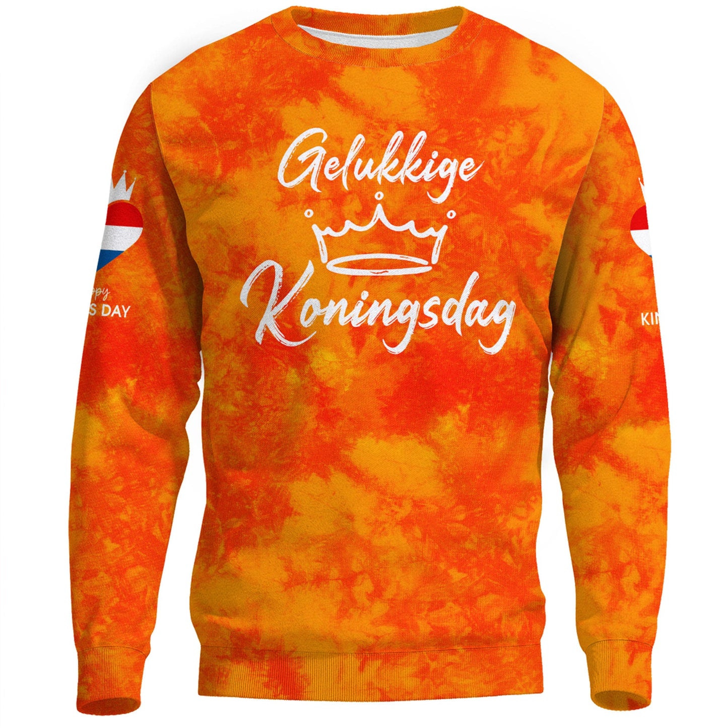 Clothing Netherlands King's Day Gelukkige Koningsdag Sweatshirts