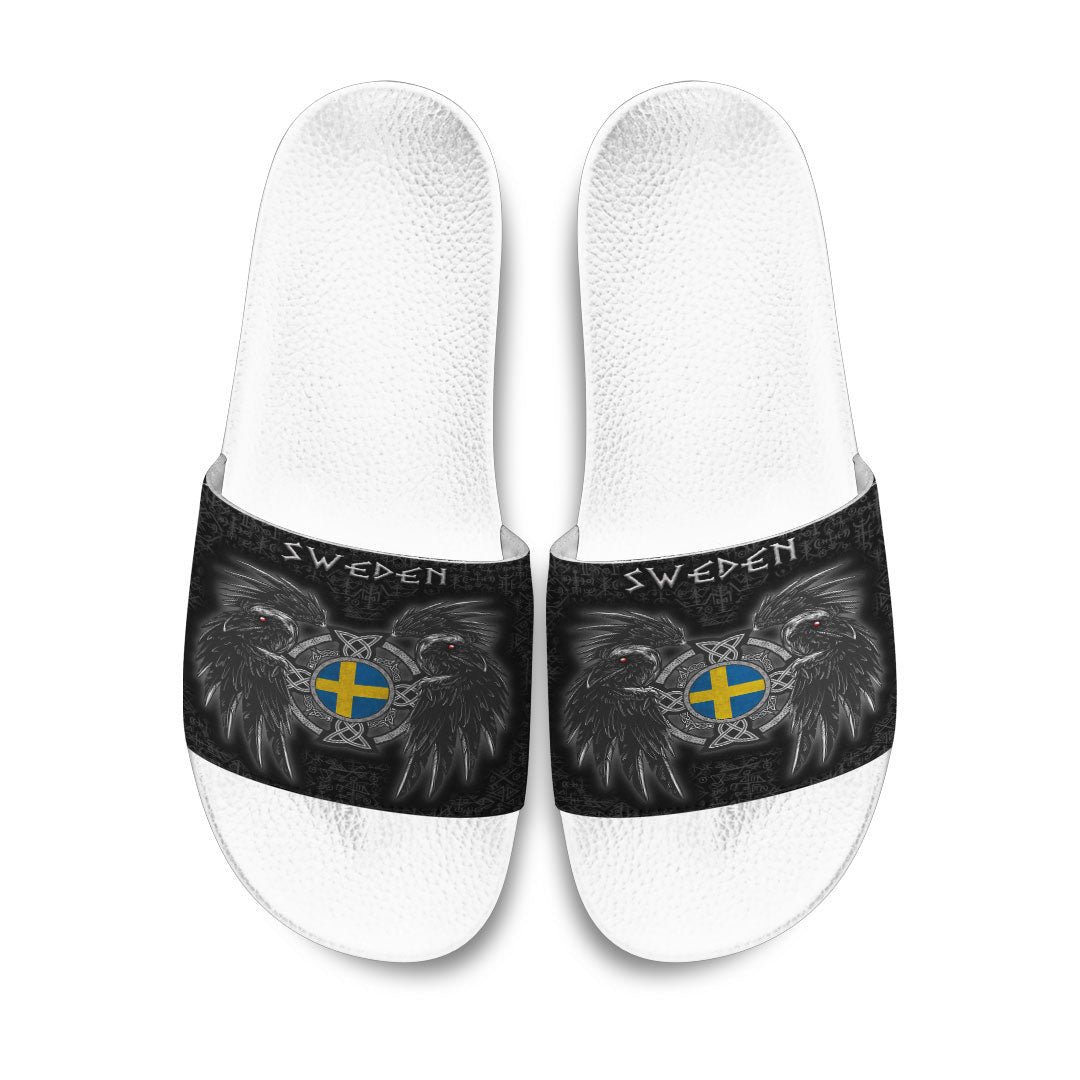Slide Sandals Sweden Viking Raven Slide Sandals