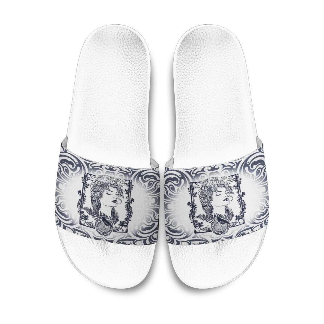 Slide Sandals Sloth! Seven Deadly Sins Celtic Tattoo Slide Sandals