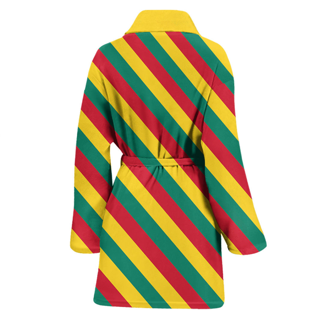 Clothing Cameroon Pattern Flag Bath Robe