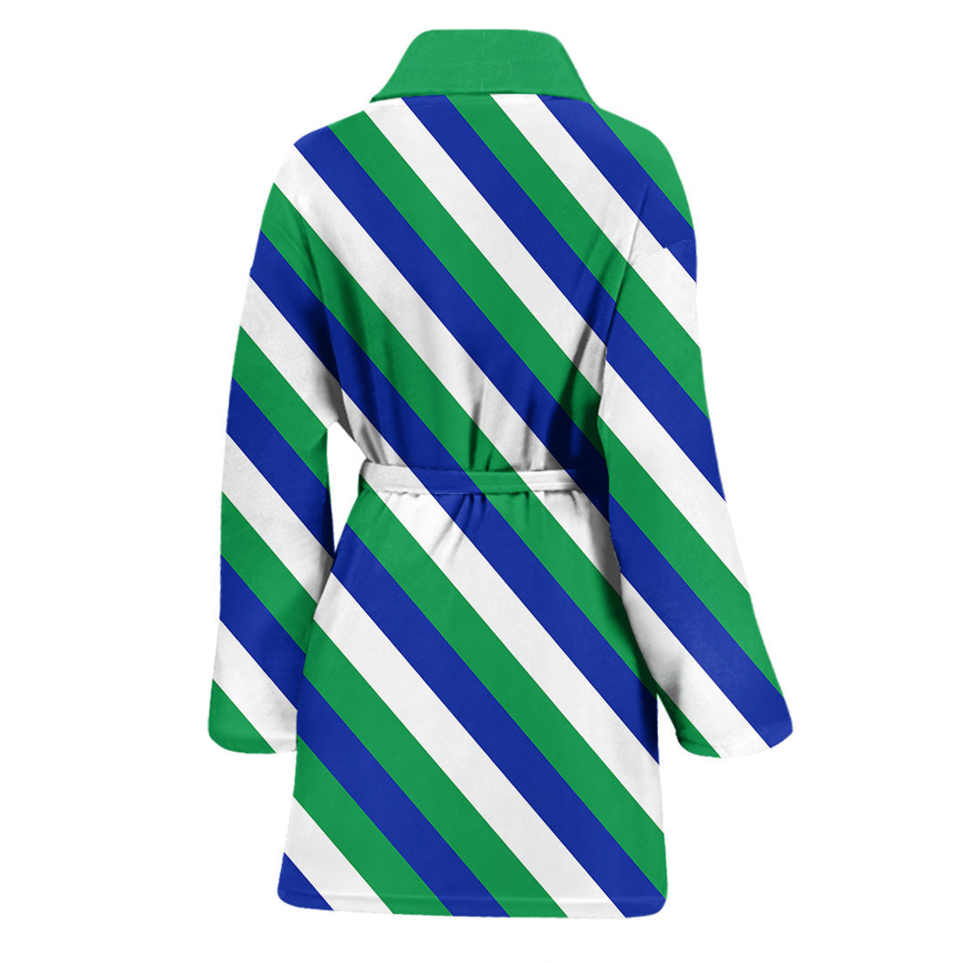 Clothing Lesotho Pattern Flag Bath Robe