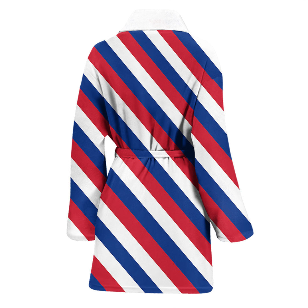 Clothing Costa Rica Pattern Flag Bath Robe