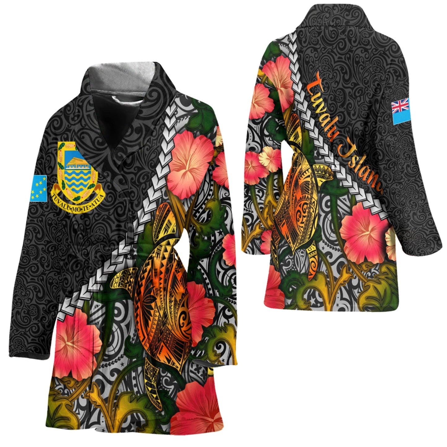 Haiti Special Grunge Flag Pullover Hoodie