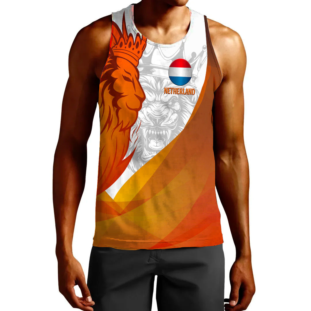Clothing Lion Crown Koningsdag Tank Top