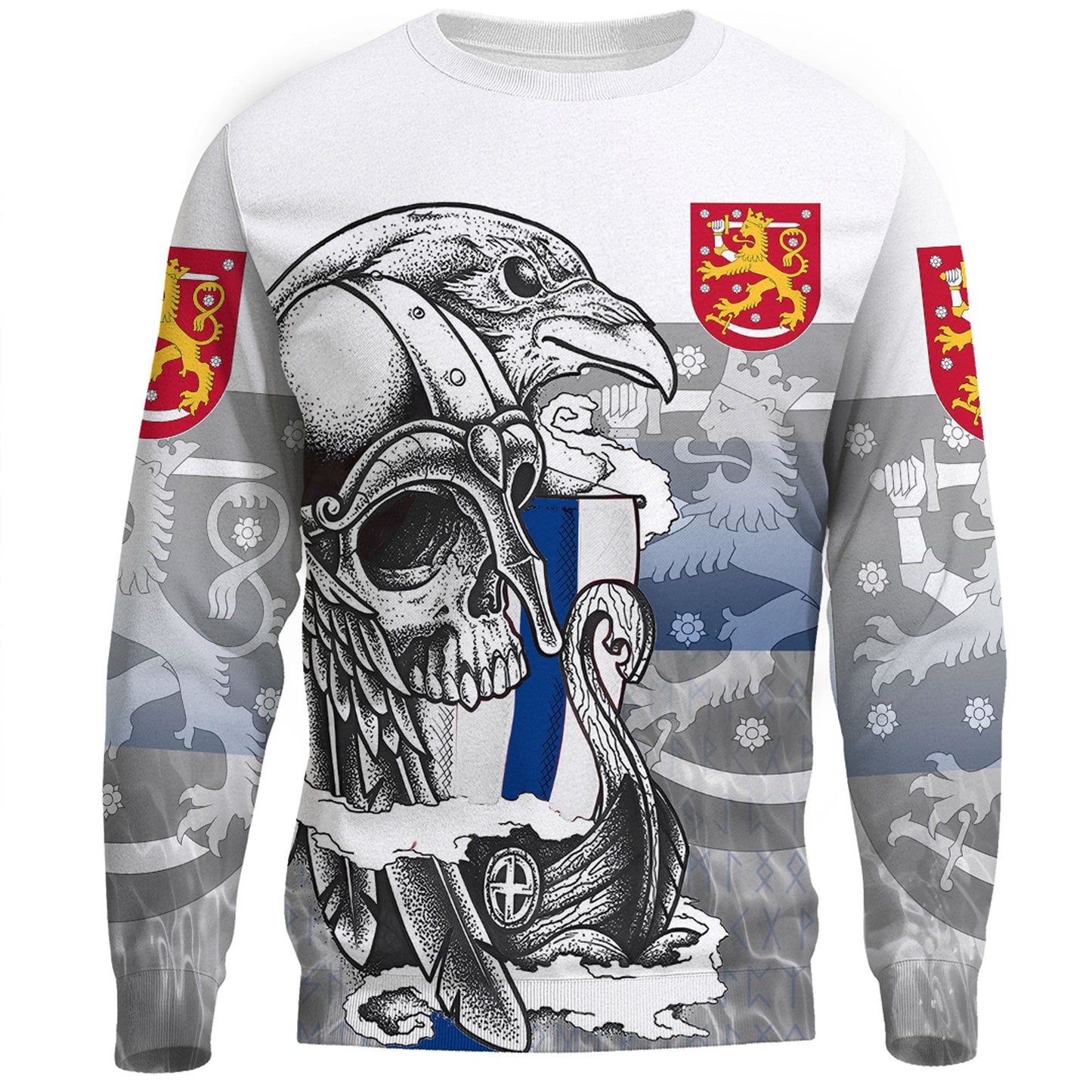 Clothing Finland Raven Drakkar and Skull Sweatshirts