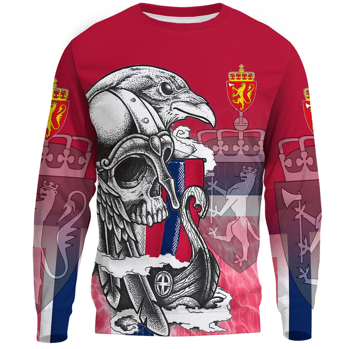 Clothing Norway Raven Drakkar and Skull Sweatshirts