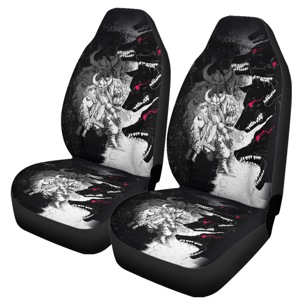 Car Seat Covers Berserker And Wolf Red Eyes Car Seat Covers