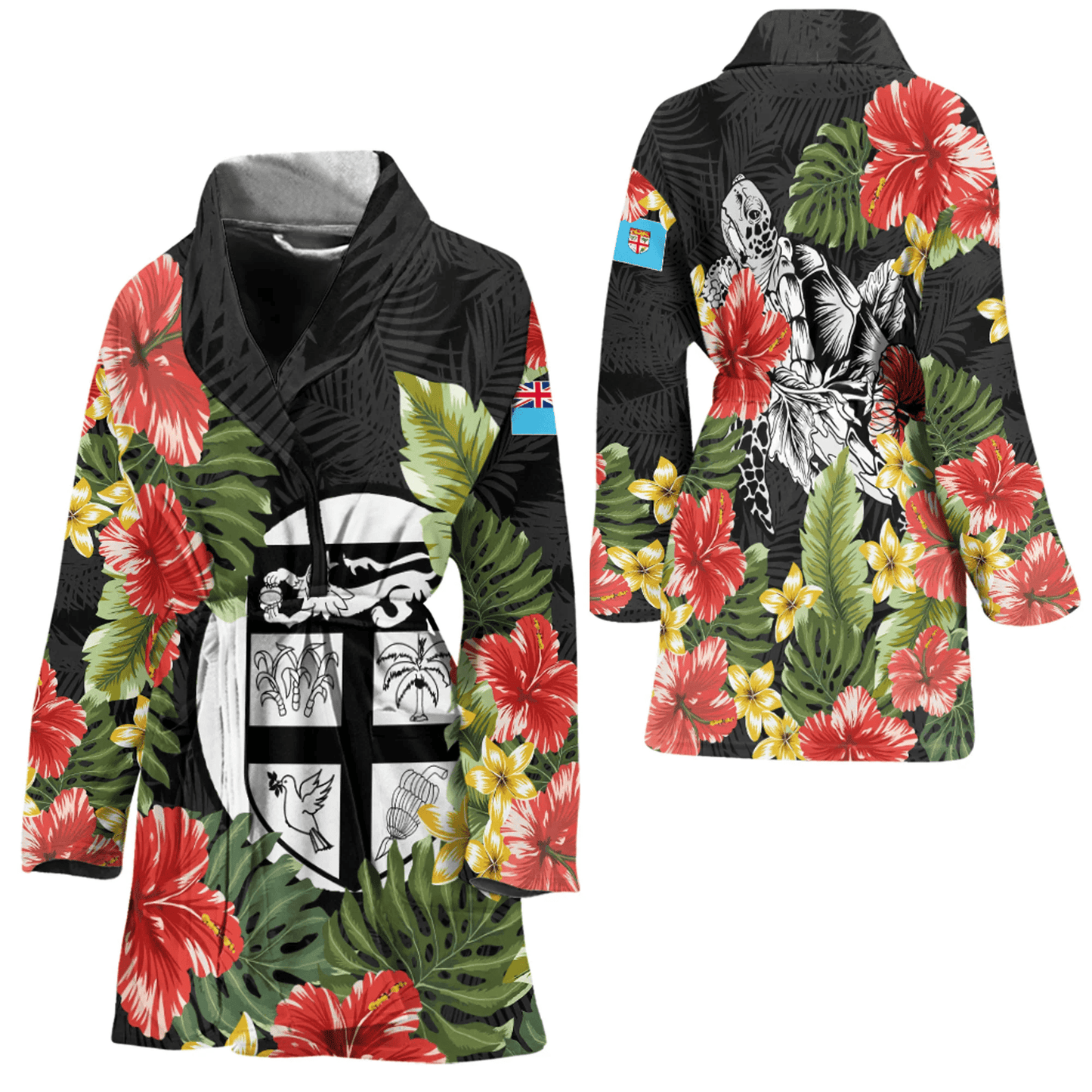 Haiti Special Grunge Flag Pullover Hoodie