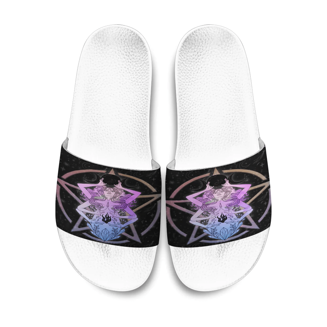 Slide Sandals Three Witches Slide Sandals