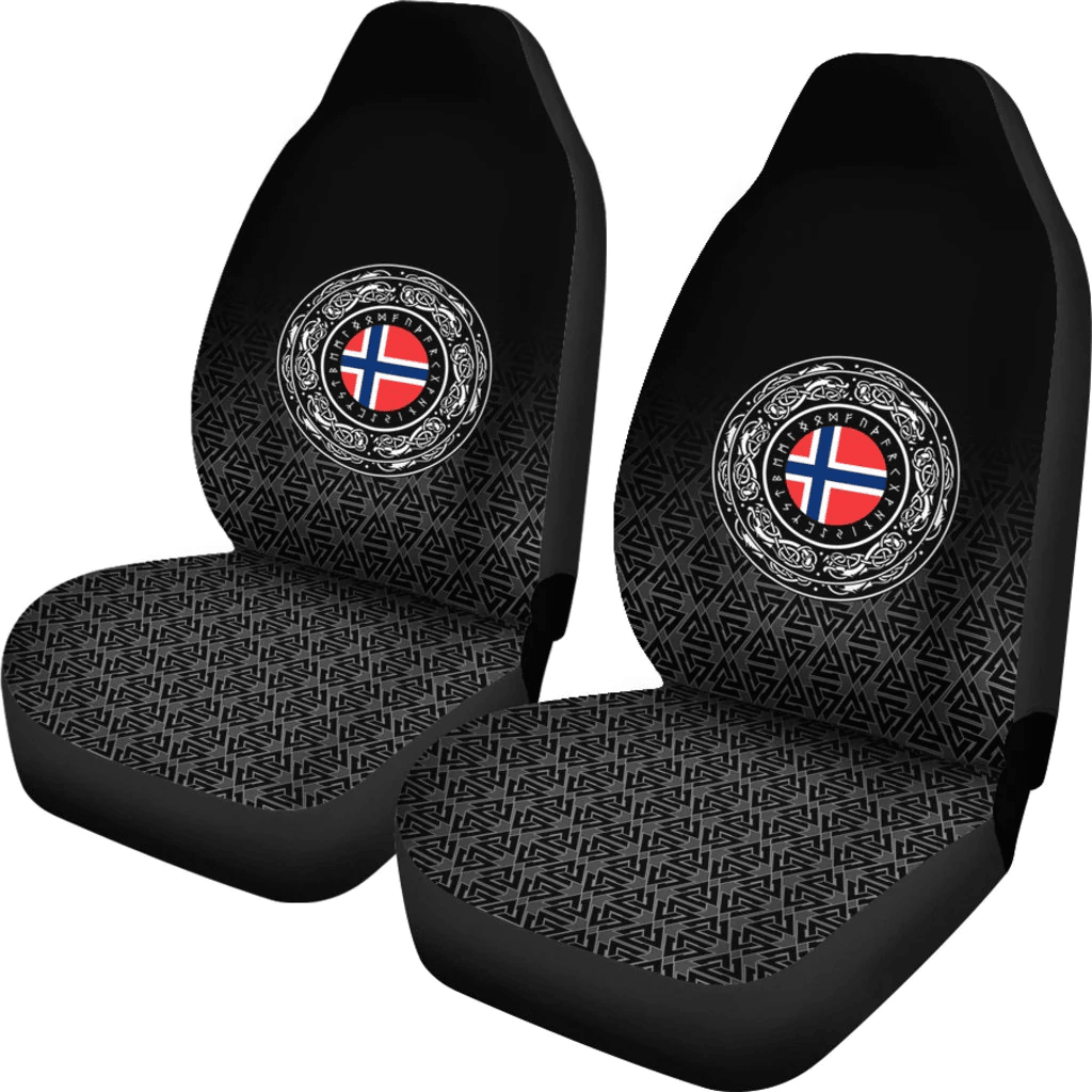 Car Seat Covers Norway Coat Of Arms