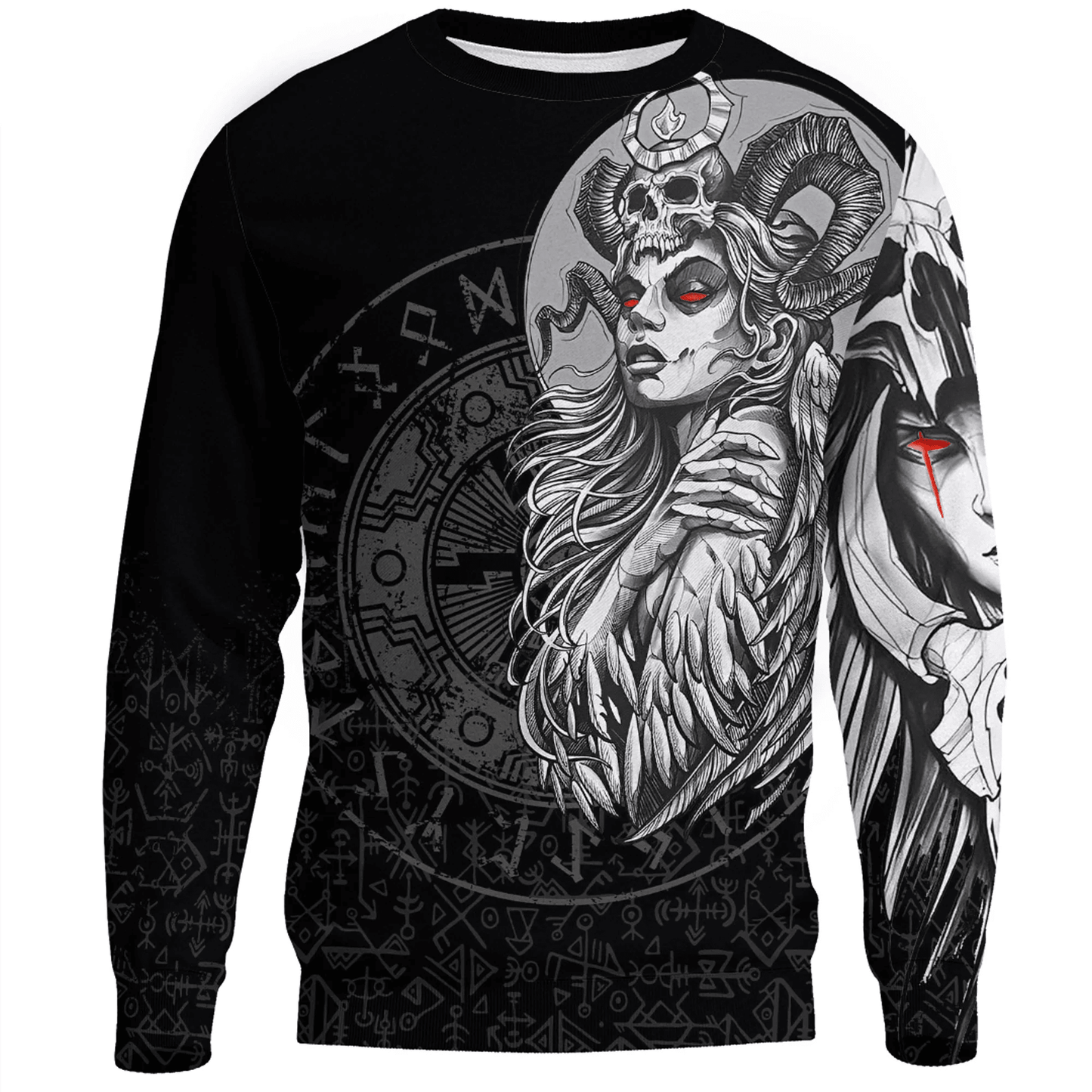 Clothing Valkyries Skull Sweatshirts
