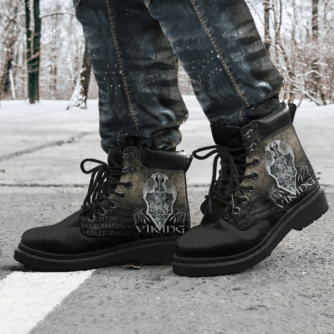 Boots Vikings Fenrir Wolf All Season Boots