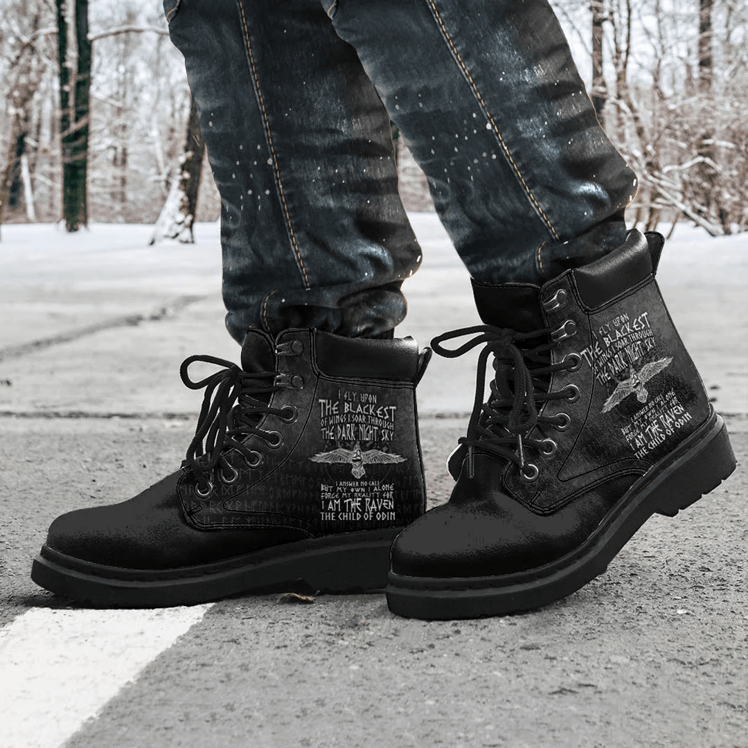 Boots I Am The Raven The Child Of Odin All Season Boots