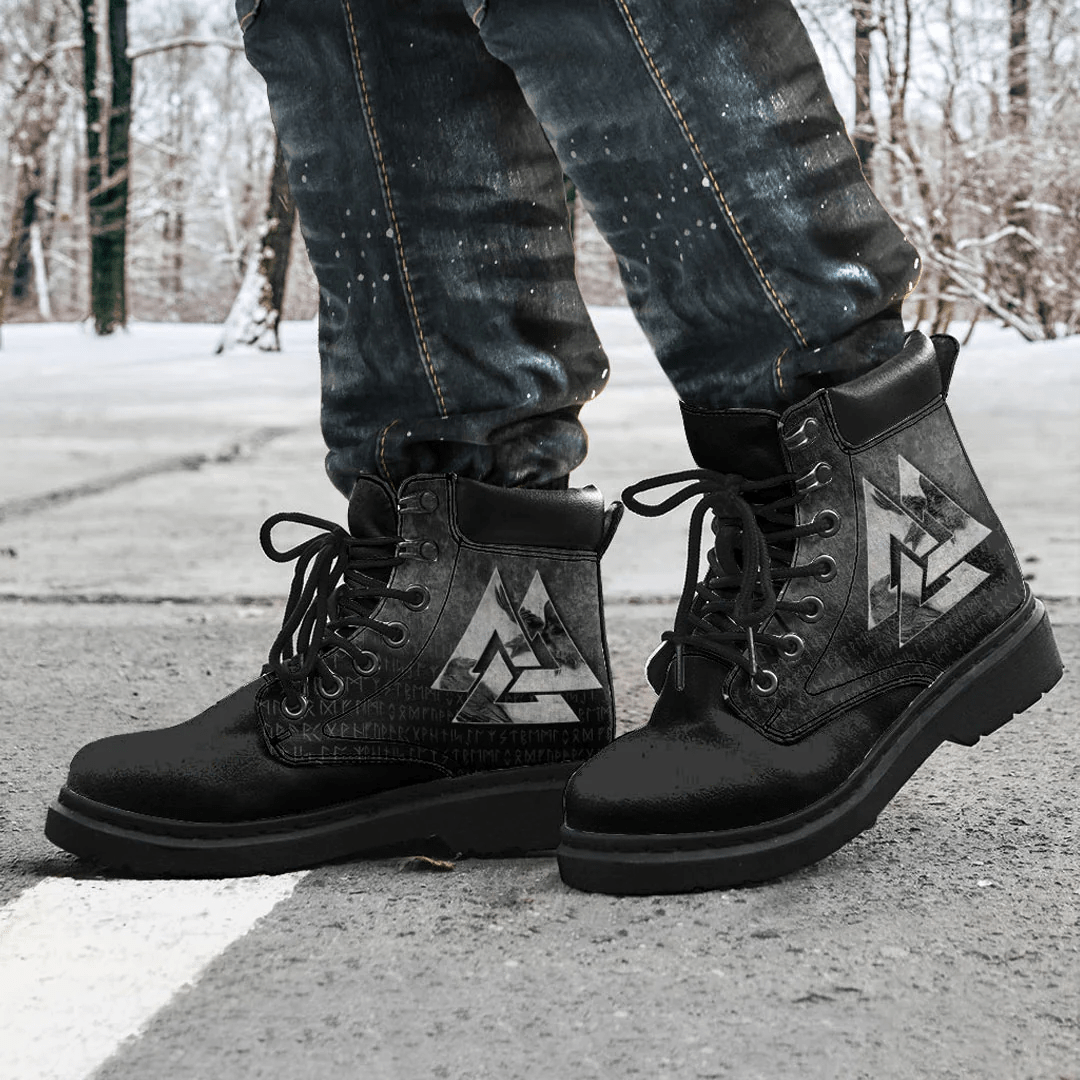 Boots Huginn Muninn Ravens From Odin Viking All Season Boots