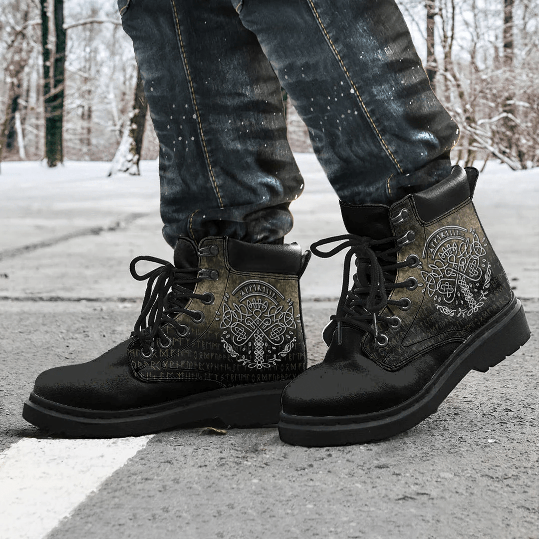 Boots Yggdrasil Viking Odhin Thor Wotan Wotan All Season Boots