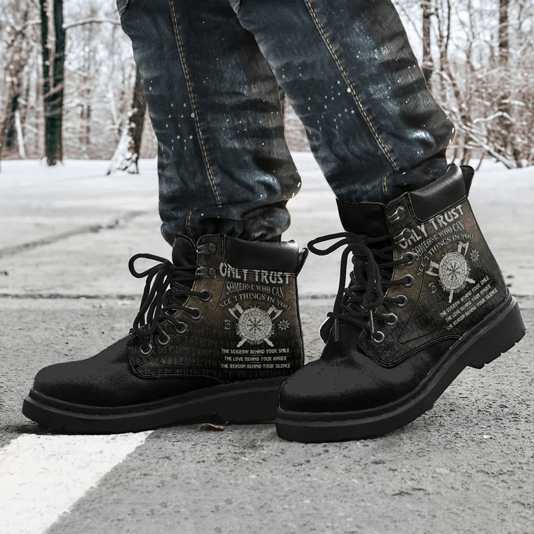 Boots Only Trust Someone Who Can All Season Boots