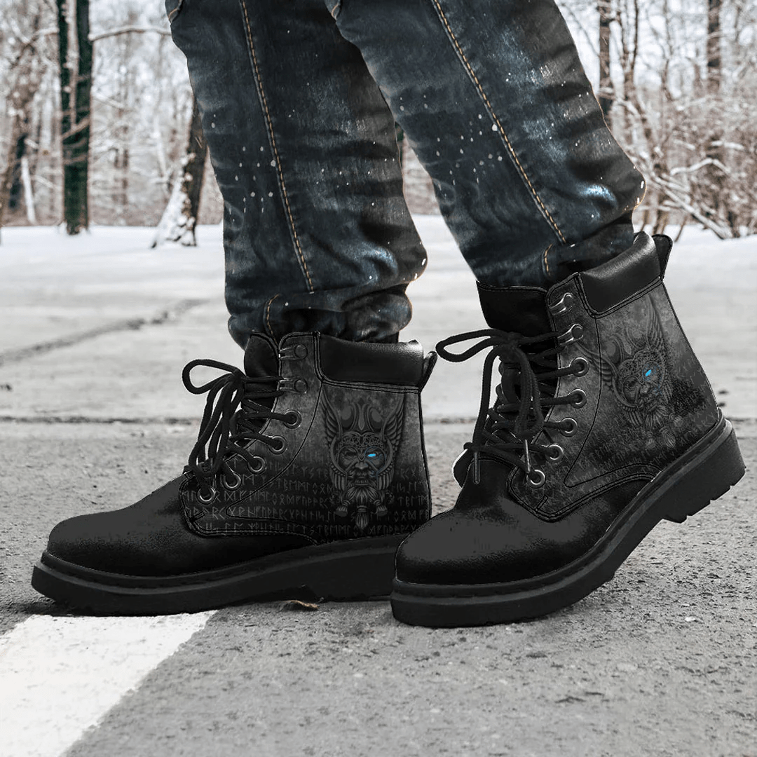Boots Viking Odin Allfather In Asgard All Season Boots