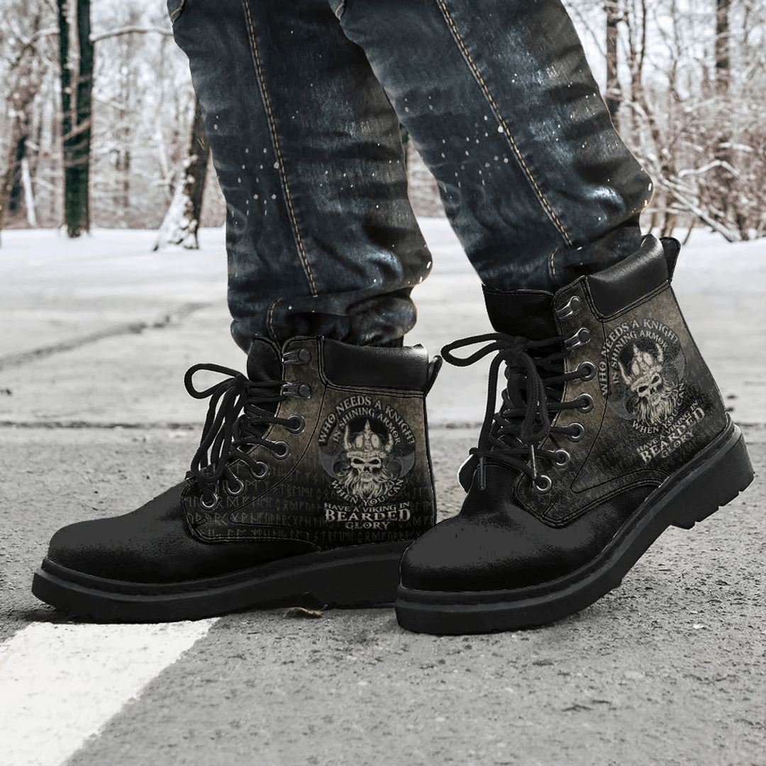 Boots Who Needs A Knight In Shinning Armor When You Can Have A Viking In Beared Glory All Season Boots