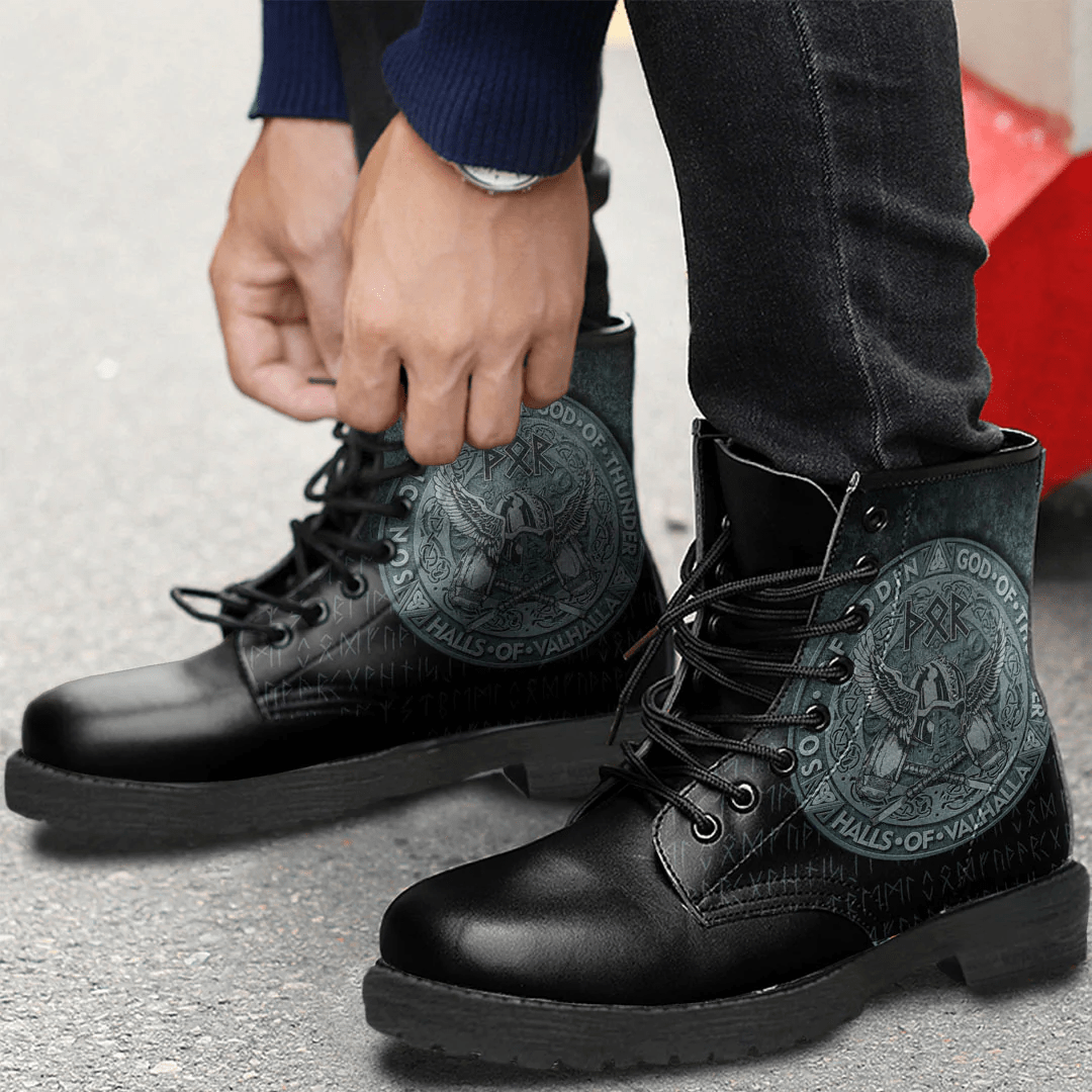 Boots Thor God Of Thunder Leather Boots