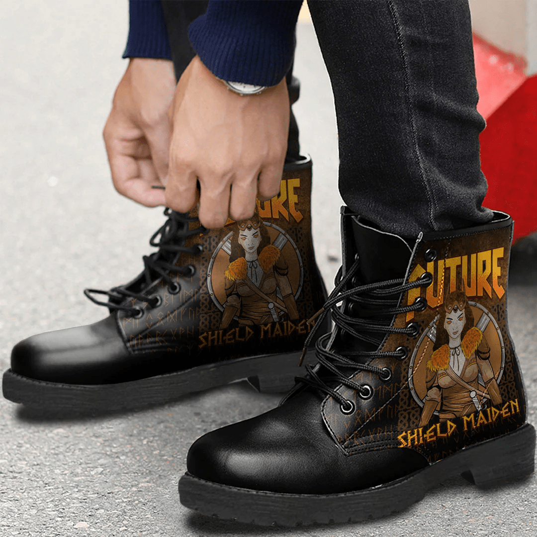 Boots Vikings Future Shield Maiden Leather Boots