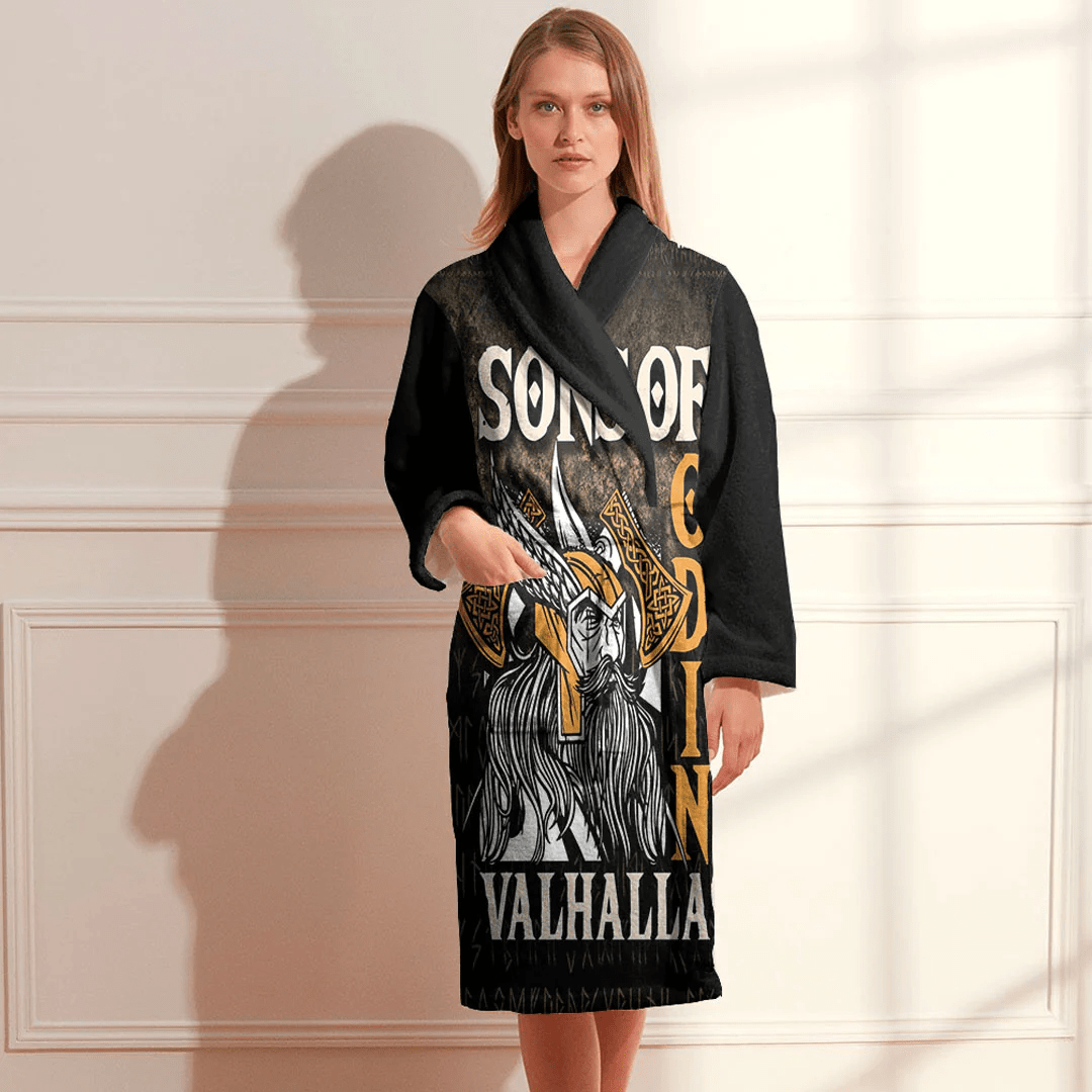 Bathrobe Sons Of Odin Bath Robe