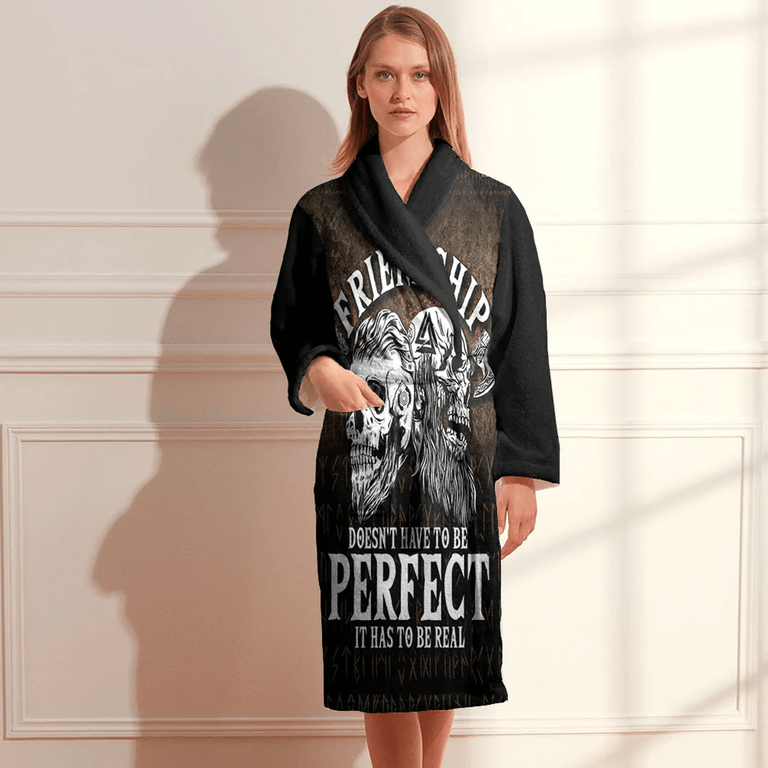 Bathrobe Viking Friendship' Perfect And Real Bath Robe