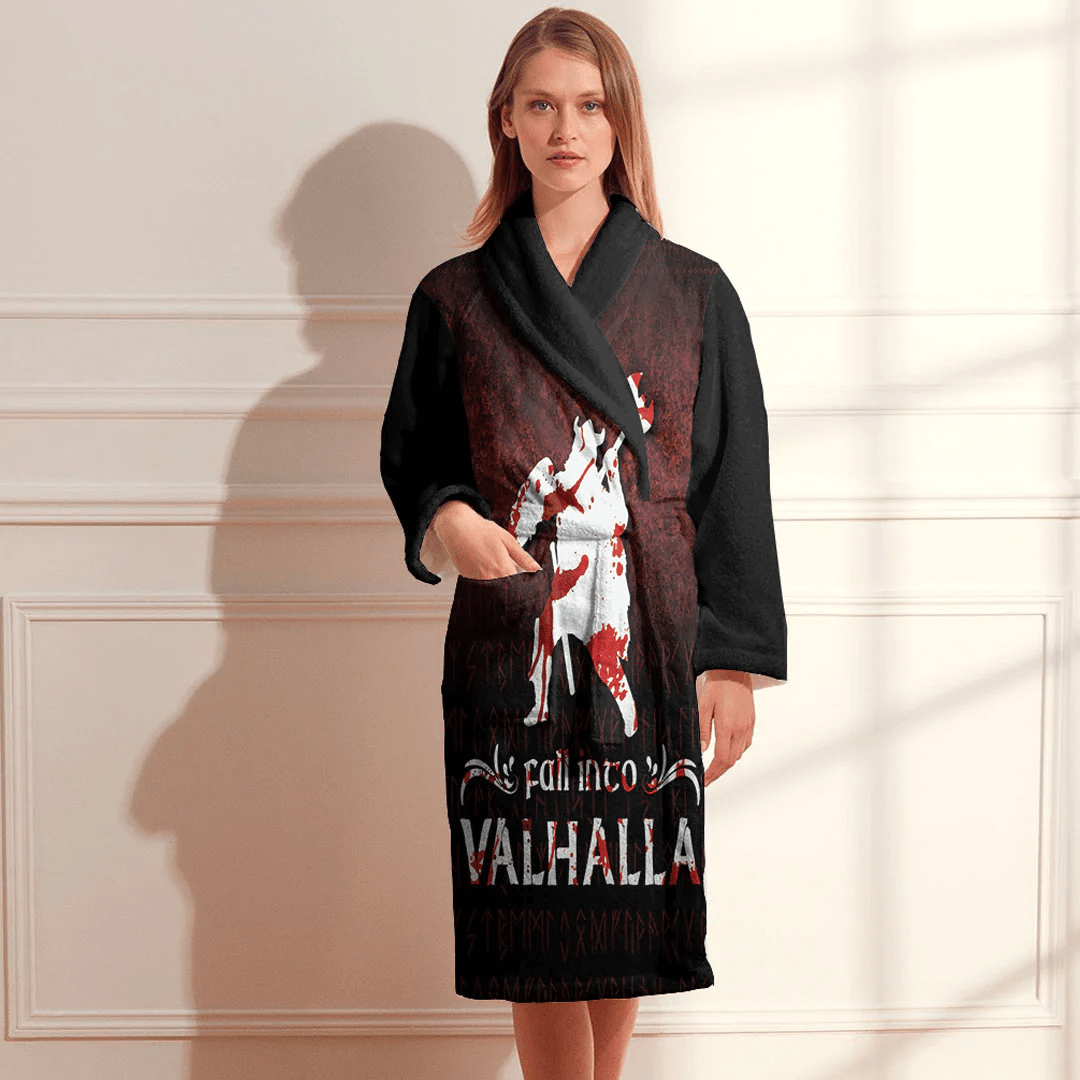 Bathrobe Fall Into Valhalla Bath Robe
