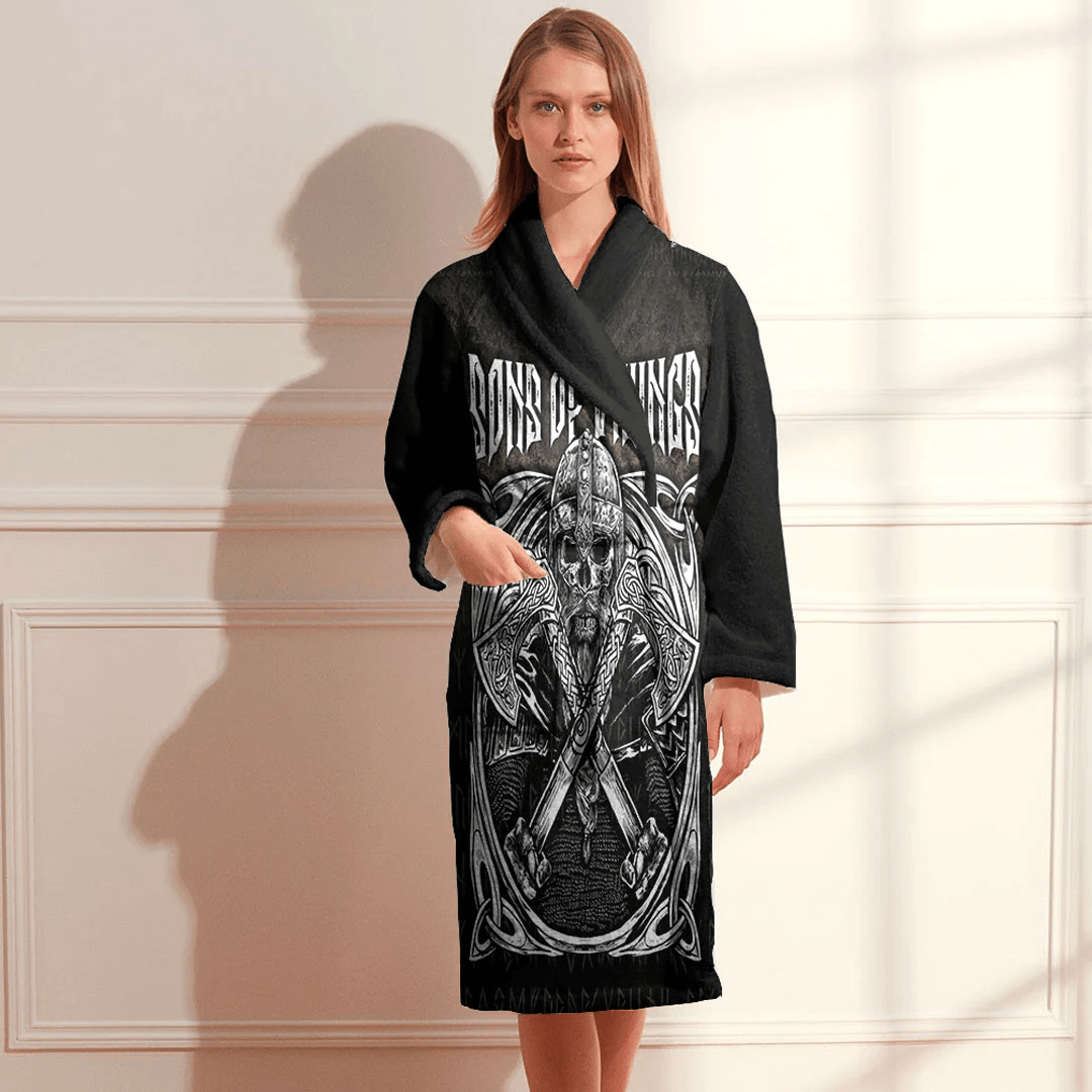 Bathrobe Sons Of Odin Valhalla Bath Robe