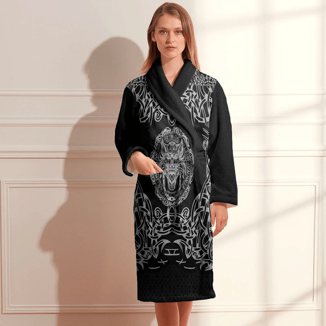 Bathrobe Fenrir Vikingd Bath Robe
