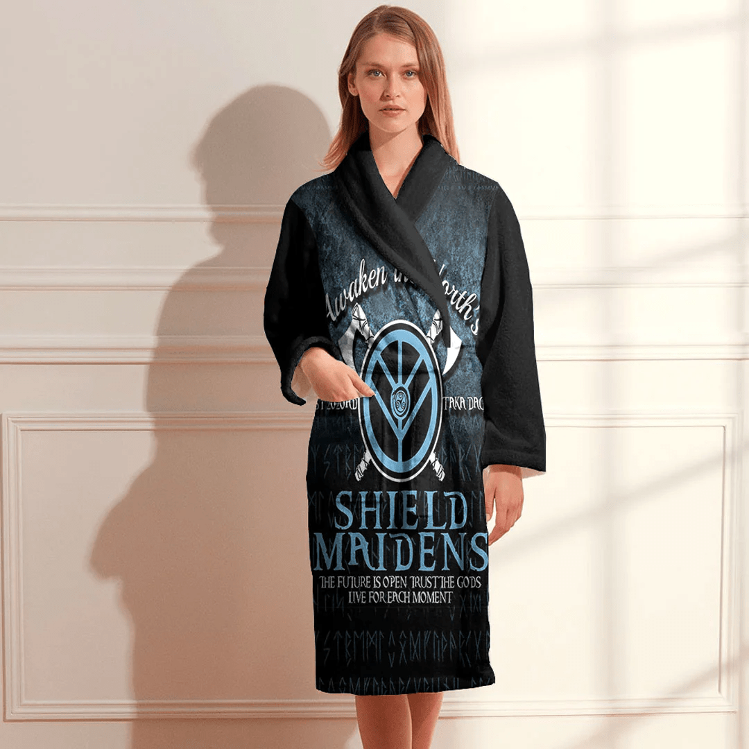 Bathrobe Shieldmaiden Bath Robe