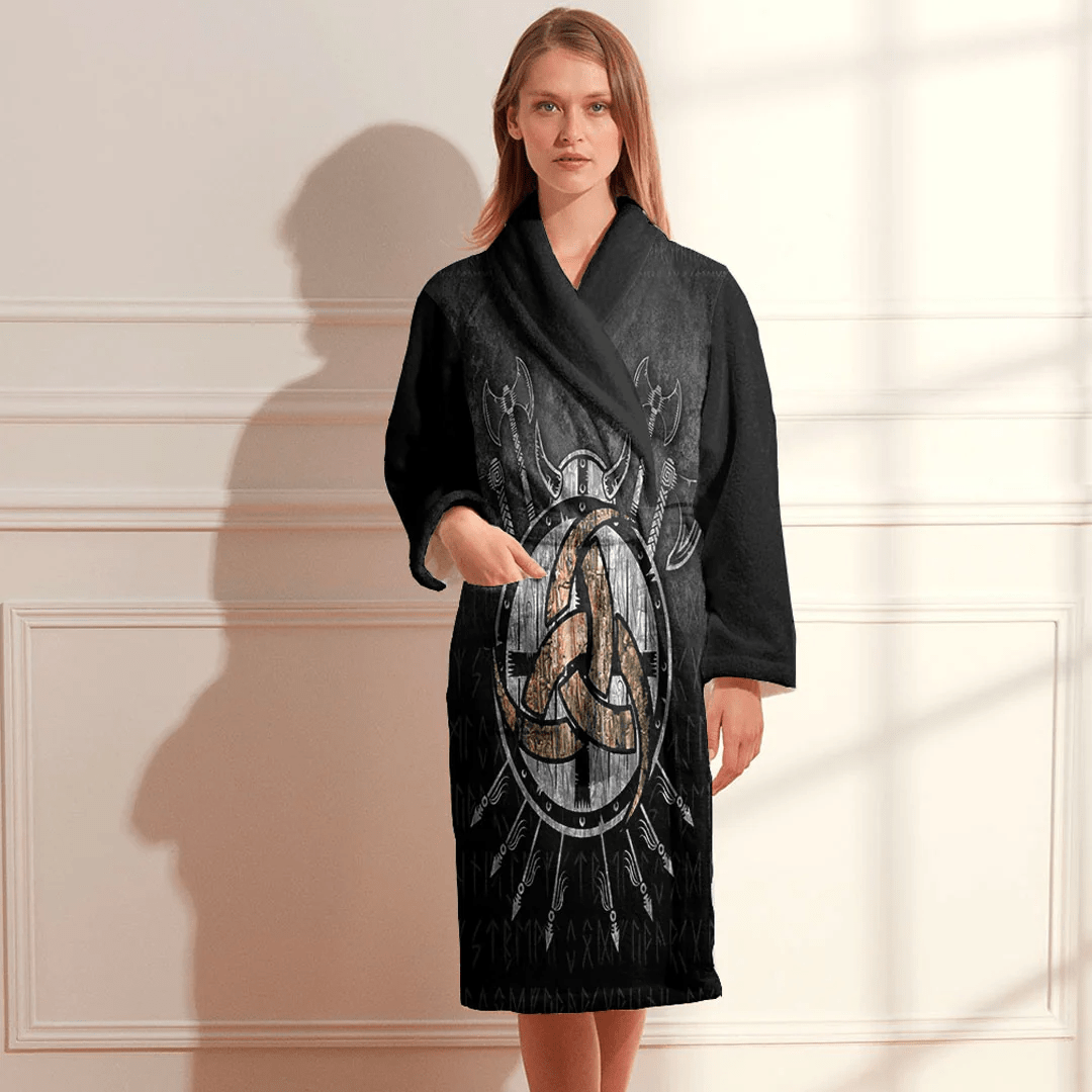 Bathrobe Horn Of Odin Bath Robe