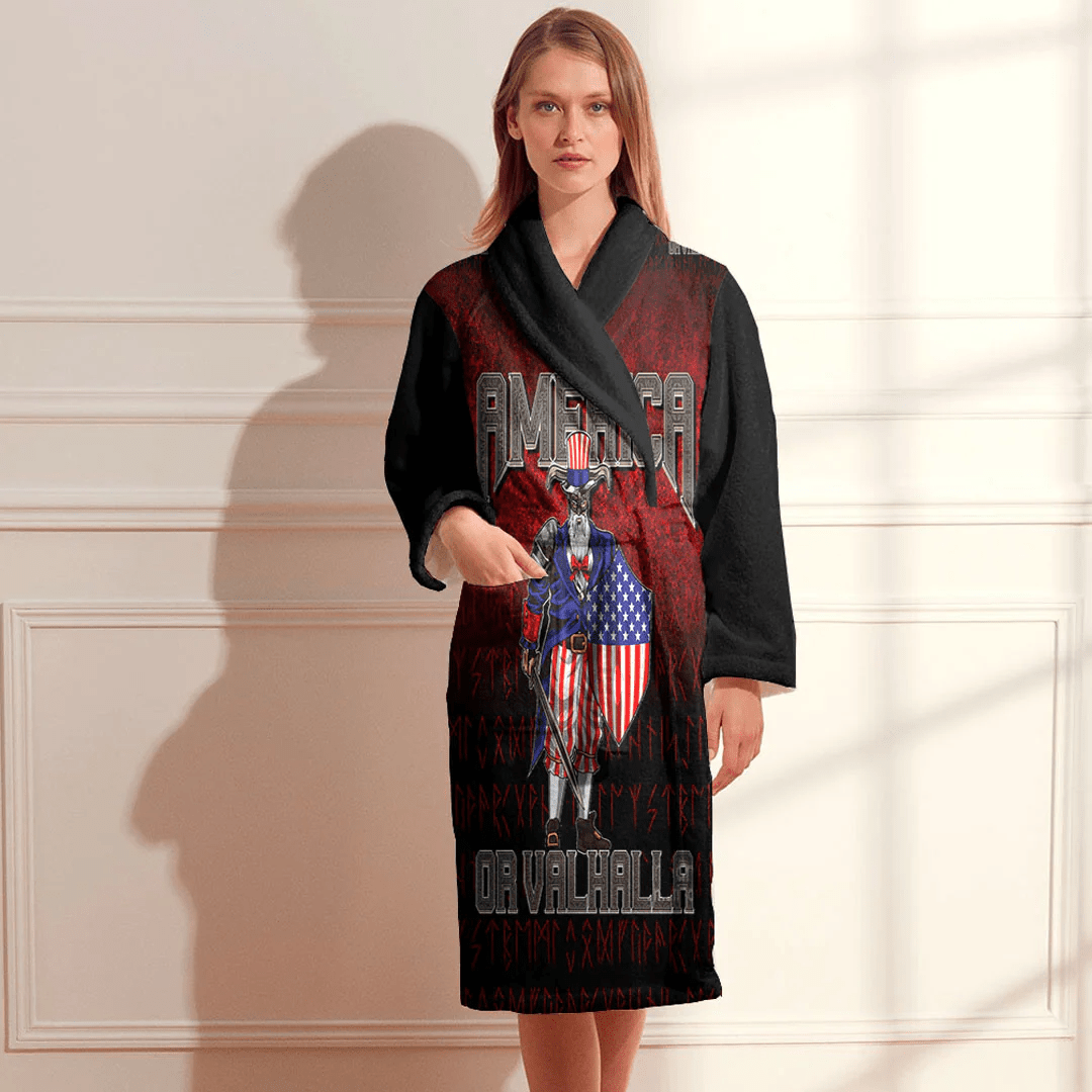 Bathrobe America Or Valhalla Bath Robe