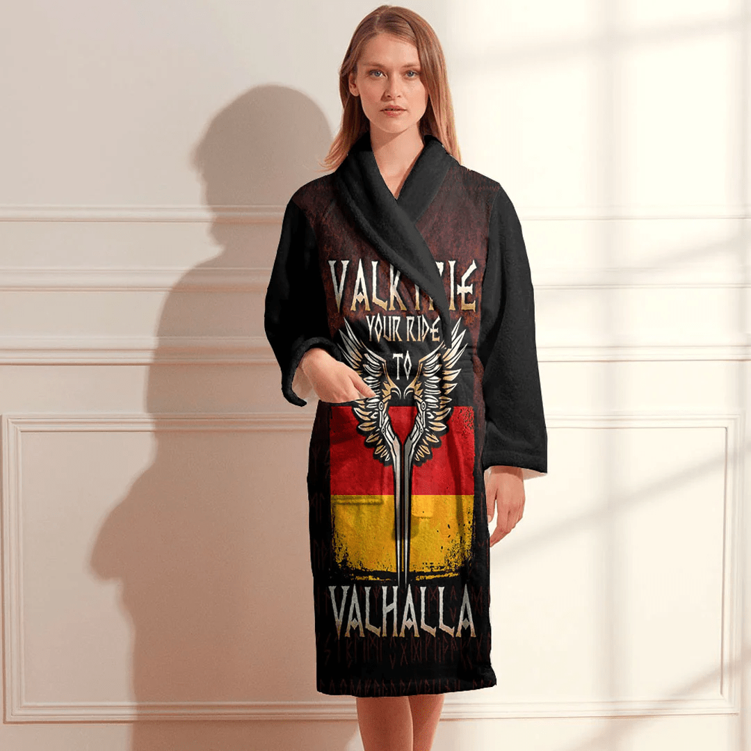 Bathrobe Valkyrie Your Ride To Valhalla Germany Bath Robe