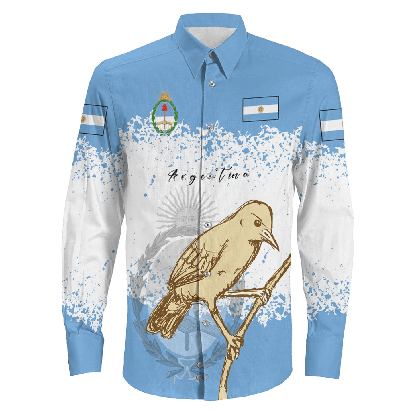 Clothing Argentina Rufous Hornerod Long Sleeve Button Shirt