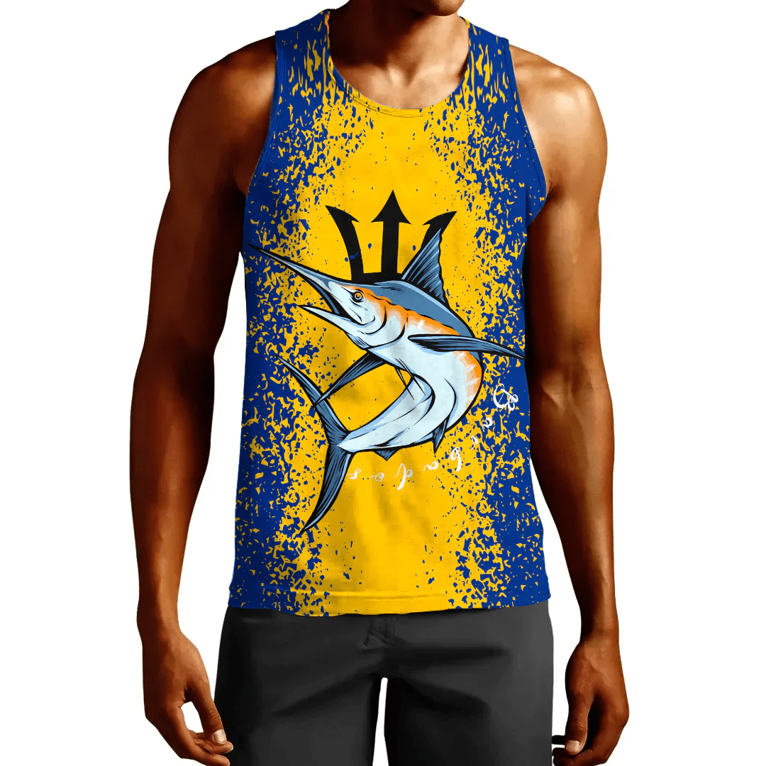Clothing Barbados Blue Marlin Tank Top