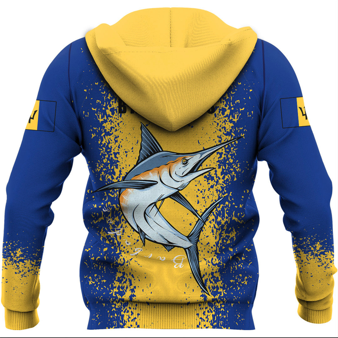 Clothing Barbados Blue Marlin Zip Hoodie