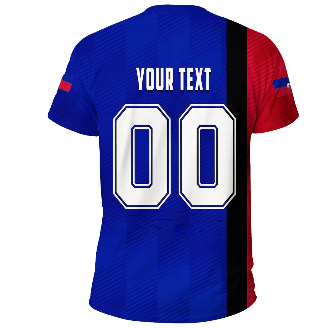 Clothing Custom Haiti Sport Football T Shirt