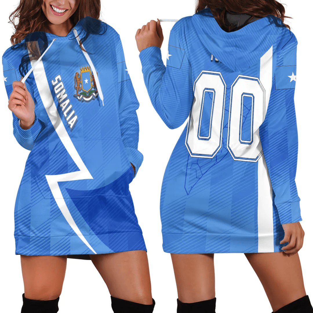 Clothing Custom Somalia Sport Football Hoodie Dress