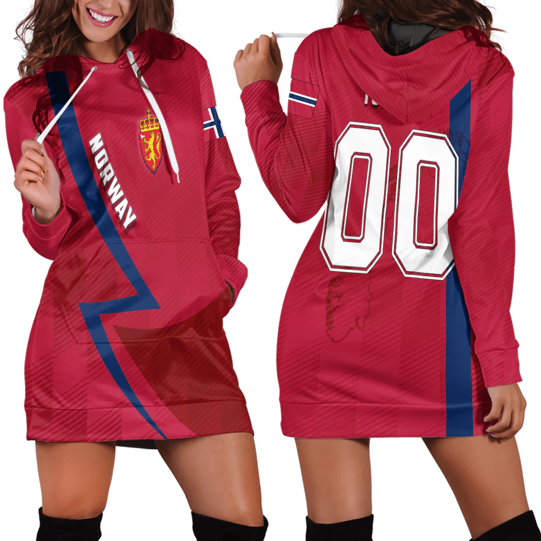 Clothing Custom Norway Sport Football Hoodie Dress