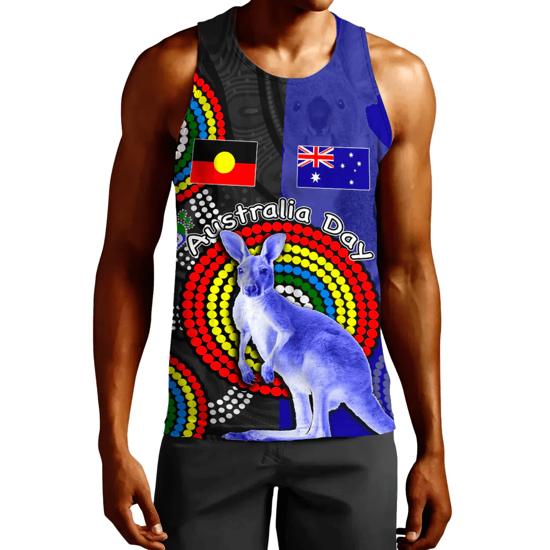 Clothing Australia Aboriginal and Naidoc Tank Top