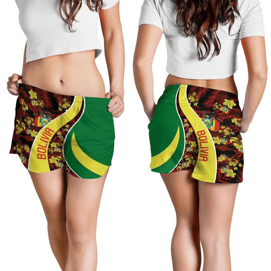 Shorts Bolivia Short Vintage Tropical Summer Style
