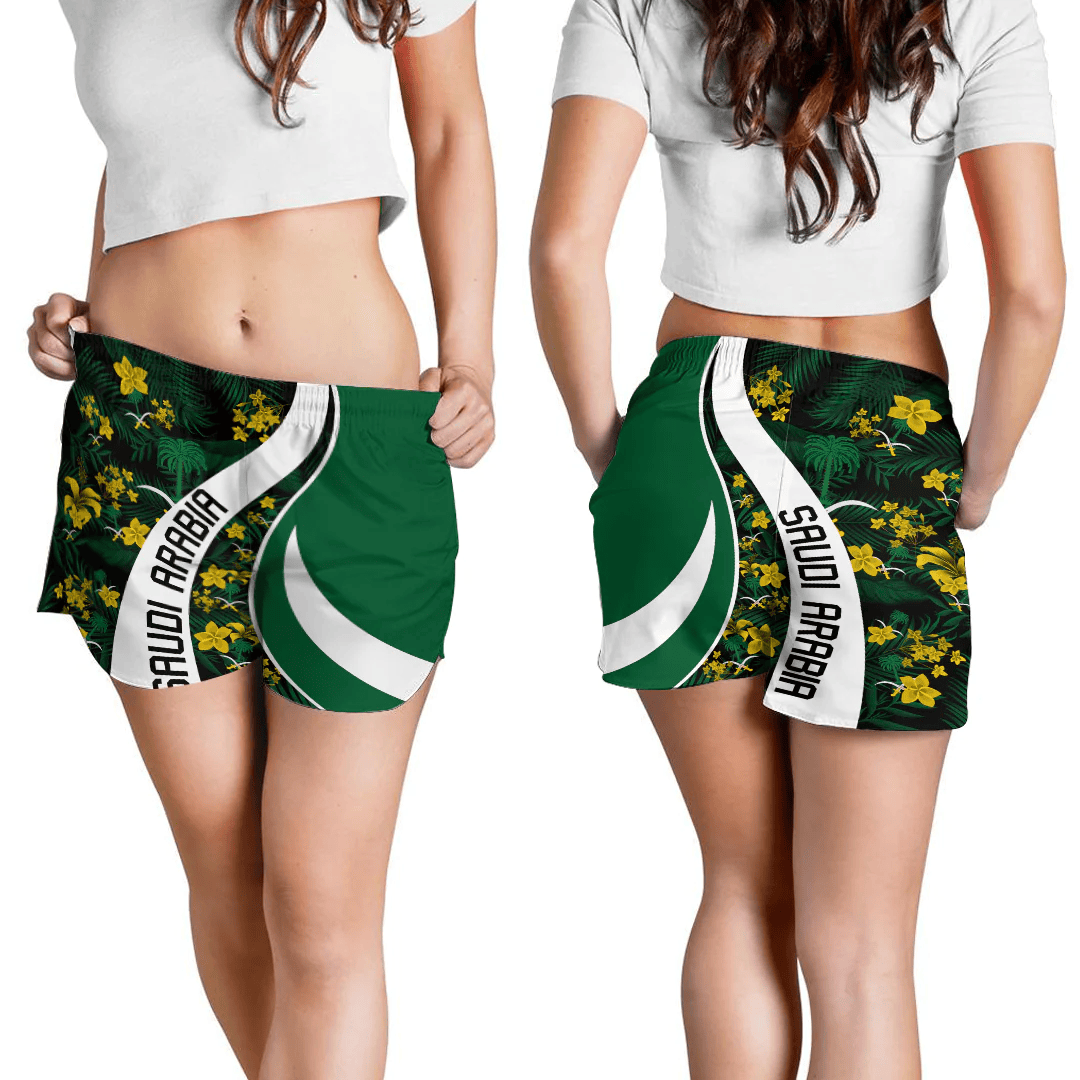 Shorts Saudi Arabia Short Vintage Tropical Summer Style