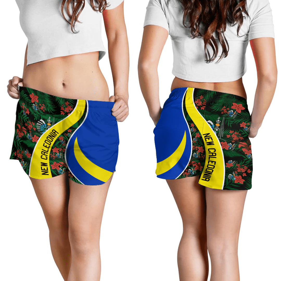 Shorts New Caledonia Short Vintage Tropical Summer Style