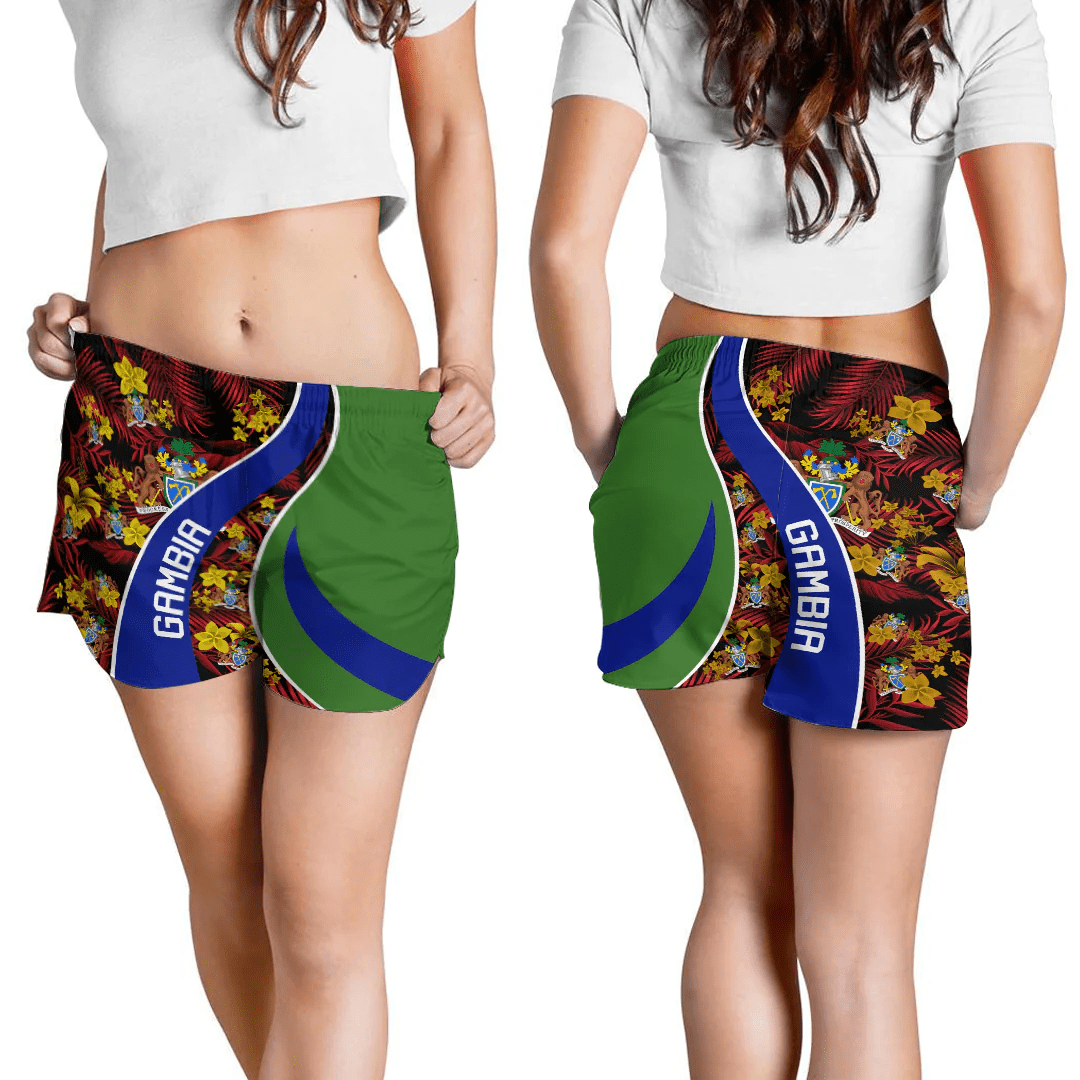 Shorts Gambia Short Vintage Tropical Summer Style